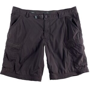 REI Coop Hiking Shorts Men's Sz 38 Brown Outdoors Nylon Cargo SEE NOTES